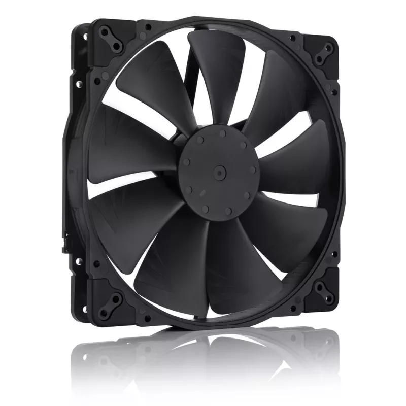 Ventiliatorius Noctua NF-A20 PWM CH.BK.S – 200 mm kompiuterio korpuso ventiliatorius, 12 V, 350–800 RPM, 146,9 m³/h, SSO guolis