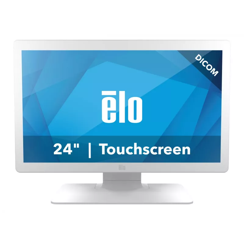 Liečiamasis monitorius Elo Touch Solutions 2403LM 23,8 colio (60,5 cm) LCD Full HD 225 cd/m² Baltas