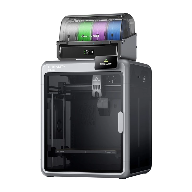 3D spausdintuvas Creality K2 Pro Combo – spausdinimo tūris 300×300×400 mm, dvigubas ekstruderis