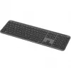 Belaidė klaviatūra Logitech K950 Signature Slim, RF + Bluetooth, QWERTZ vokiškas išdėstymas, grafito spalva
