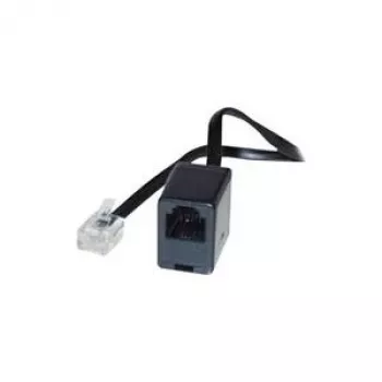 Telefono kabelis ShiverPeaks S-Impuls 70223, 3 m, RJ11 kištukas–lizdas, juodas
