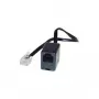 Telefono kabelis ShiverPeaks S-Impuls 70223, 3 m, RJ11 kištukas–lizdas, juodas
