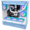 Thermaltake CT140 EX Reverse ARGB 140mm korpuso ventiliatorius 3 vnt. pakuotė Hydrangea Blue