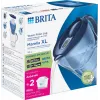 Vandens filtro ąsotis BRITA Marella XL su 2 MAXTRA PRO mėlynais keičiamais kasetėmis