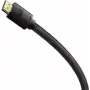 HDMI kabelis Baseus CAKGQJ01 2 m, HDMI Type A kištukas–kištukas, HDMI 2.1, juodas/sidabrinis