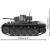 Konstruktorius Cobi Panzerkampfwagen II Ausf. F — 813 detalių, juodas, nuo 9 metų