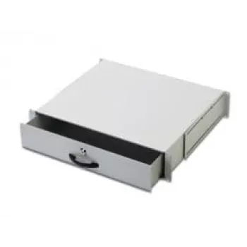 Ištraukiamas klaviatūros stalčius su dokumentų skyriumi Digitus DN-19 KEY-2U