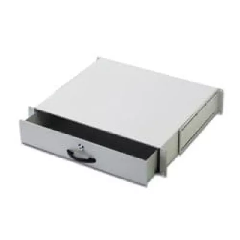 Ištraukiamas klaviatūros stalčius su dokumentų skyriumi Digitus DN-19 KEY-2U