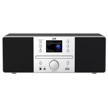 Grindinis garsiakalbis JVC RD-E874B Bluetooth 20W Juodas Sidabrinis