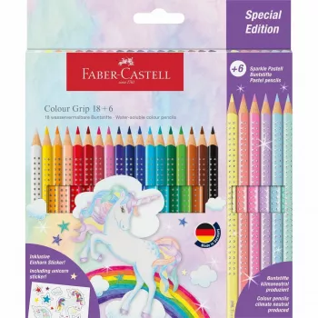 Akvareliniai pieštukai Faber-Castell 201543, 24 spalvos