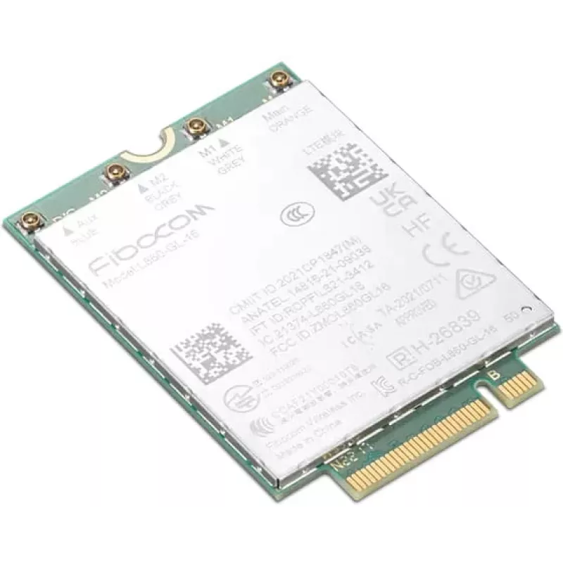 Vidinė 4G LTE CAT16 WWAN plokštė Lenovo Fibocom L860-GL-16 M.2, iki 1000 Mbit/s