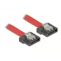 SATA kabelis DeLOCK 0,3 m SATA III 7 kontaktų raudonas