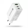 Įkroviklis everActive SQ-655Q 65W, 1×USB-A + 2×USB-C greitas įkrovimas