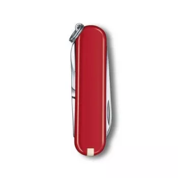 Daugiafunkcis peilis Victorinox 0.6223.G Raudonas su fiksuojančiu ašmeniu Drop point