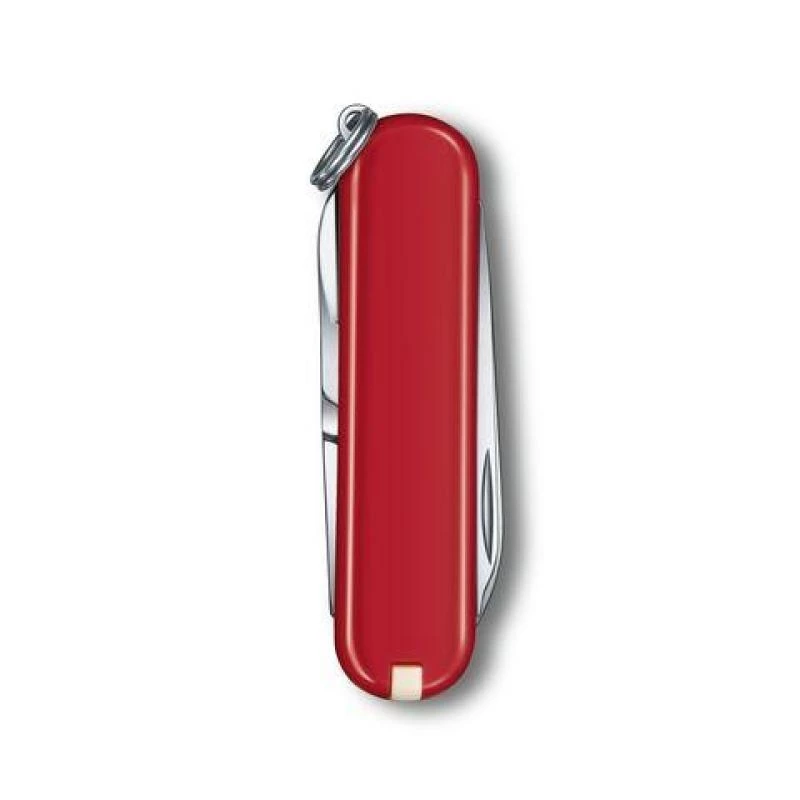 Daugiafunkcis peilis Victorinox 0.6223.G Raudonas su fiksuojančiu ašmeniu Drop point