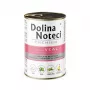 Šlapias šunų ėdalas Dolina Noteci Premium gausus veršiena su žaliaisiais žirneliais 400 g, suaugusiems, 12% baltymų, 6,5% riebalų