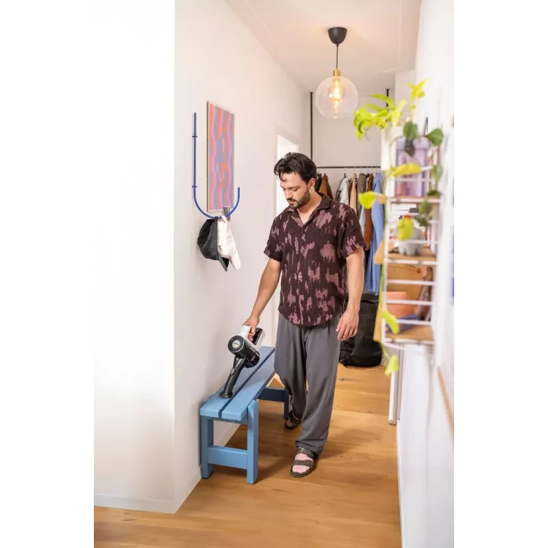 Belaidis dulkių siurblys Kärcher VCS 3 Nano – akumuliatorinis, HEPA filtras, be maišelio 0,6 l, 2,5 Ah, juodas