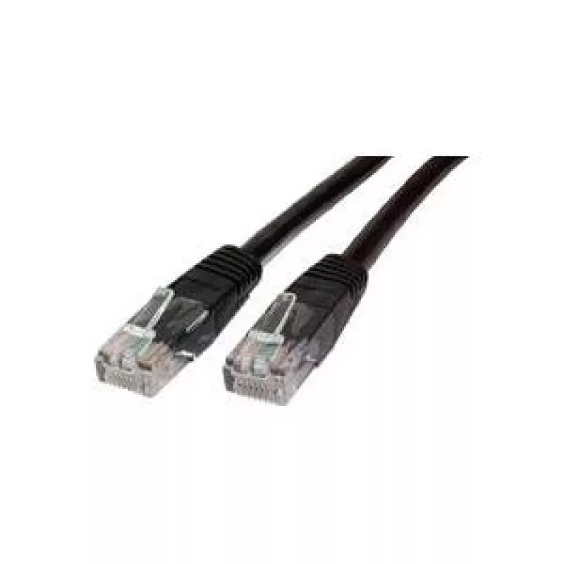 MediaRange tinklo kabelis RJ-45 (kištukas) - RJ-45 (kištukas) - 15,0 m - UUTP - 5e kategorija - juodas (MRCS121)