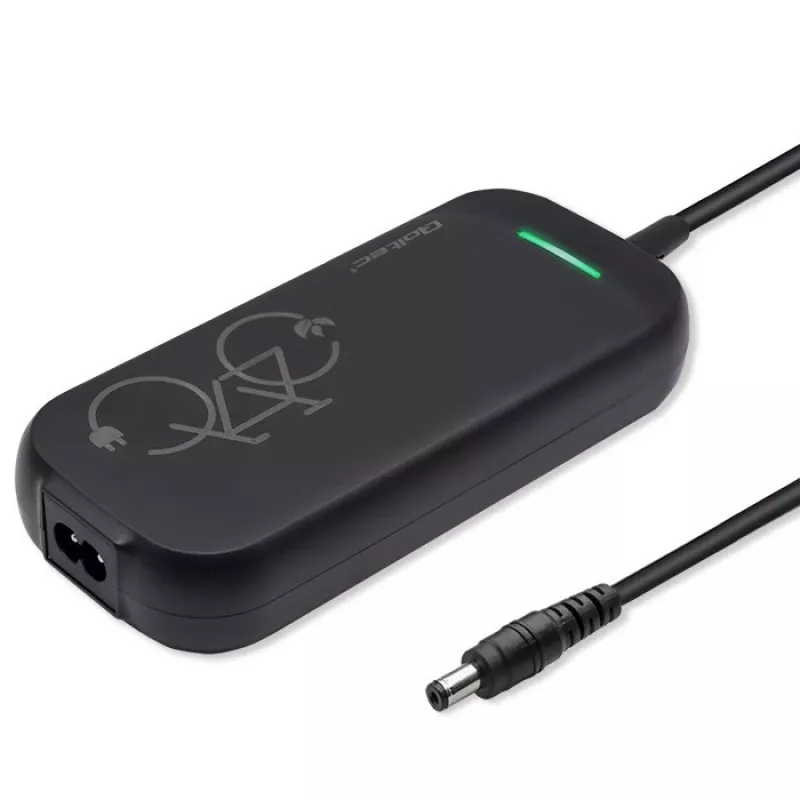 Qoltec greitasis įkroviklis 36V elektriniam paspirtukui ir dviračiui | 42V | 2A | 5,5*2,5 | atsparus vandeniui + maitinimo laidas