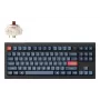 Belaidė klaviatūra Keychron V3 Max RGB/CARBON Black V3M-D3