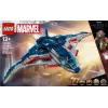 LEGO Quinjet konstruktorius 76325 – Marvel, 1131 dalių, 5 minifigūrėlės, nuo 12 metų, 280×450×300 mm