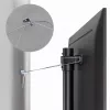 Prie grindų TV stovas MACLEAN MC-494 32–70 colių, VESA iki 400×400 mm, maks. 40 kg, pakreipimas 70°