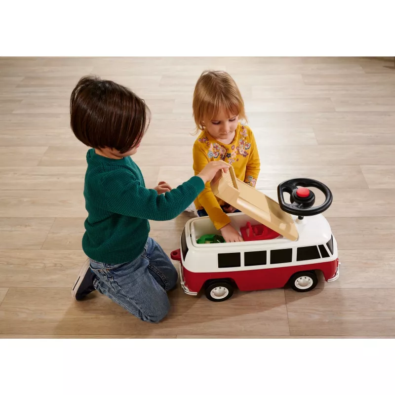 Baby VW T1 raudonas – žaislinis automobilis