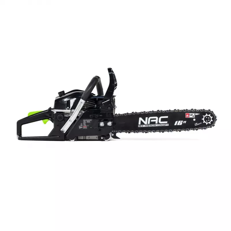 Benzininis pjūklas NAC CST45-40-02AC, 45 cm³, 1,9 kW (2,4 kW maks.), 40 cm padanga, 66 grandžių, 1,5 mm grandinė