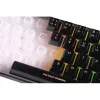 Deltaco Gaming klaviatūra DK240 mini 60% USB, RGB juoda