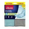 Valymo šluostė VILEDA Pro Clean universali su aktyviais fermentais, pilka, 2 vnt., skalbiama mašinoje