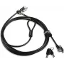 Kabelinė spyna Lenovo 4XE1L68273 Juoda 1.8 m Raktas Kensington