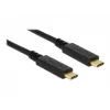 USB-C laidas DeLOCK 83042 USB 3.2 Gen 2 0,5 m juodas