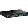 TRENDnet TPE-7124SBF - v1.0R - Tinklo jungiklis - Smart - 8 x 10 Gigabit Ethernet + 4 x 10 Gigabit SFP+ - montuojamas į stelažą - PoE++ (720 W)