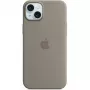 Silicone Dėklas Apple iPhone 15 Plus MagSafe Clay