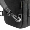 Crossbody krepšys Tomtoc Navigator-T24 S – juodas, kompaktiškas kasdieniam nešiojimui