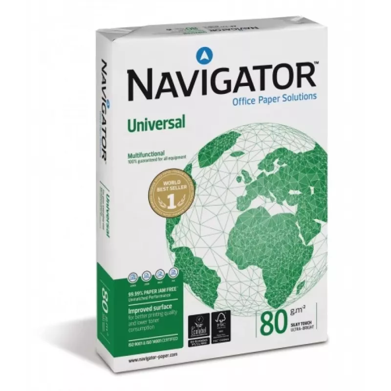 Popierius NAVIGATOR A4, 80 g, 500 lapų