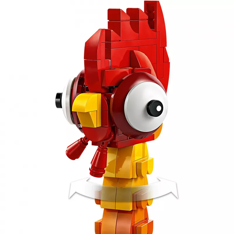 LEGO DISNEY 43272 Heihei – Statomas viščiuko modelis