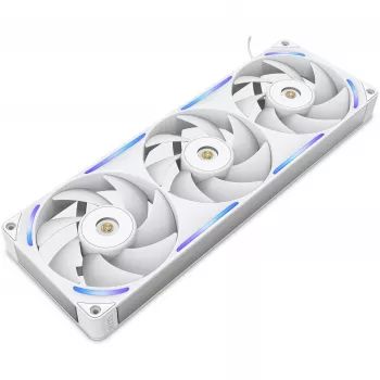 Kompiuterio korpuso ventiliatorius NZXT F360X 120 mm Baltas, 360×30×120 mm