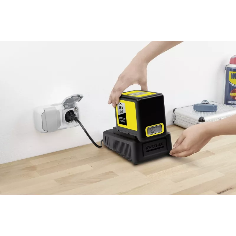 Kärcher 2.445-031.0 Battery Power 36/50 Li-Ion akumuliatorius, 36 V, 5 Ah, 180 Wh, 1,5 kg, geltonos spalvos