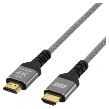EFB Elektronik HDMI laidas High-Speed su Ethernet 4K60Hz pilkas