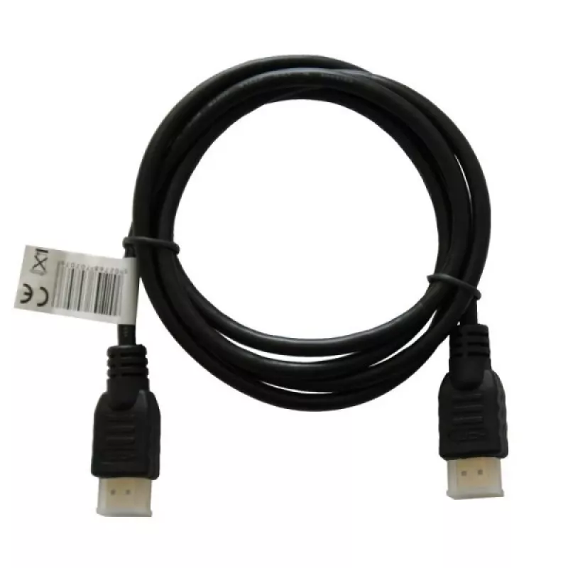 HDMI kabelis SAVIO CL-05, 2 m — HDMI 1.4, 4K (4096×2160), ARC, Ethernet, auksu padengti kontaktai