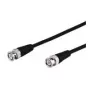 Wentronic Goobay BNC jungiamasis laidas, juodas, 1 m – BNC kištukas > BNC kištukas (50272)