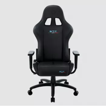 Žaidimų kėdė Onex STC Tribute Hardcore Black – ergonomiška PC / konsolės sėdynė su reguliuojamu aukščiu ir atlošimu