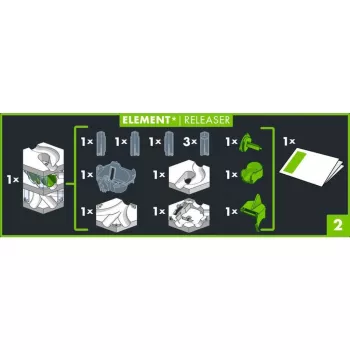 Ravensburger GraviTrax PRO Element Releaser – marmurinių rutuliukų takelio elementas (27486)