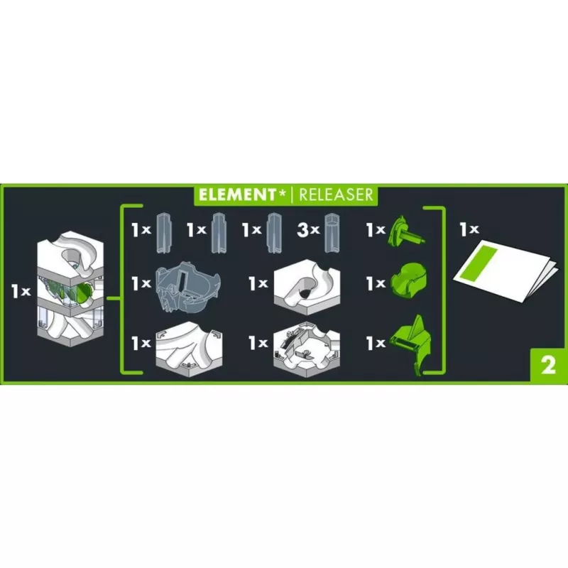 Ravensburger GraviTrax PRO Element Releaser – marmurinių rutuliukų takelio elementas (27486)