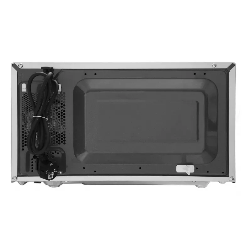 Amica AMGF20M1GS mikrobangų krosnelė su griliu, 20 L, 700 W, juoda/sidabrinė