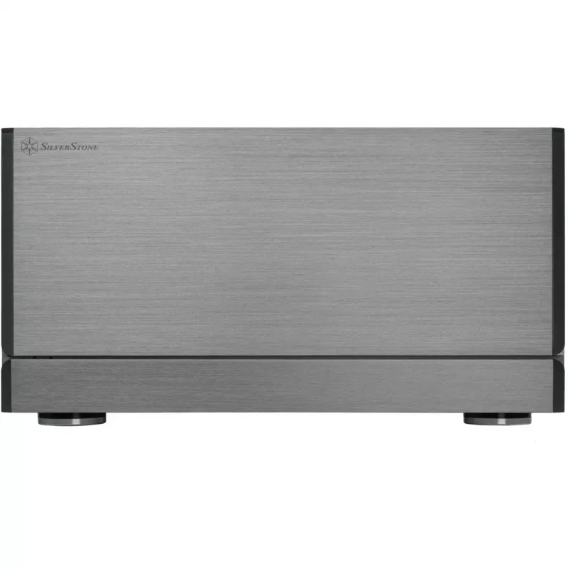Korpusas SilverStone Crown 04 SST-CW04TB – HTPC, tamsiai pilkas, SSI-EEB
