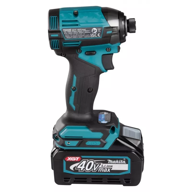 Atsuktuvas / smūginis sukimo įtaisas Makita TD002GD202, 3700 RPM, žalias