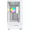 Montech XR Midi-Tower korpusas su grūdintu stiklu - balta