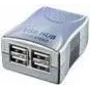 ROLINE Secomp VALUE USB 2.0 Mini-Hub - 4 x USB 2.0 - stalinis